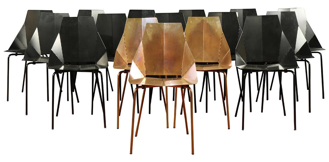 (lot of 15) Modern Blu Dot side chairs (1 of 8)