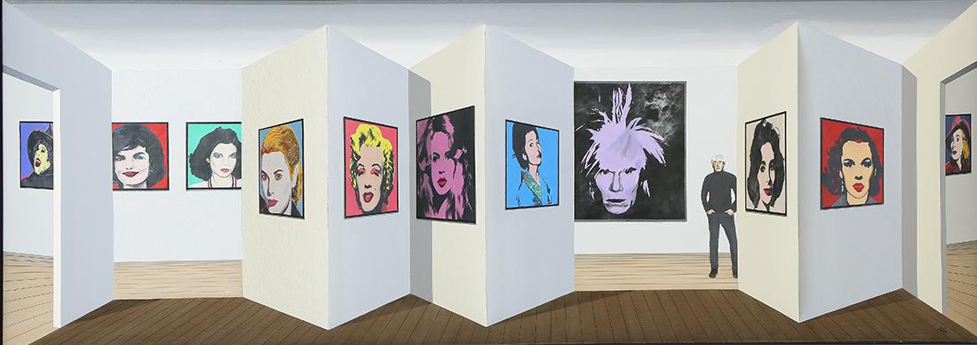 Follower of Patrick Hughes, 3-D acrylic on wood (1 of 6)