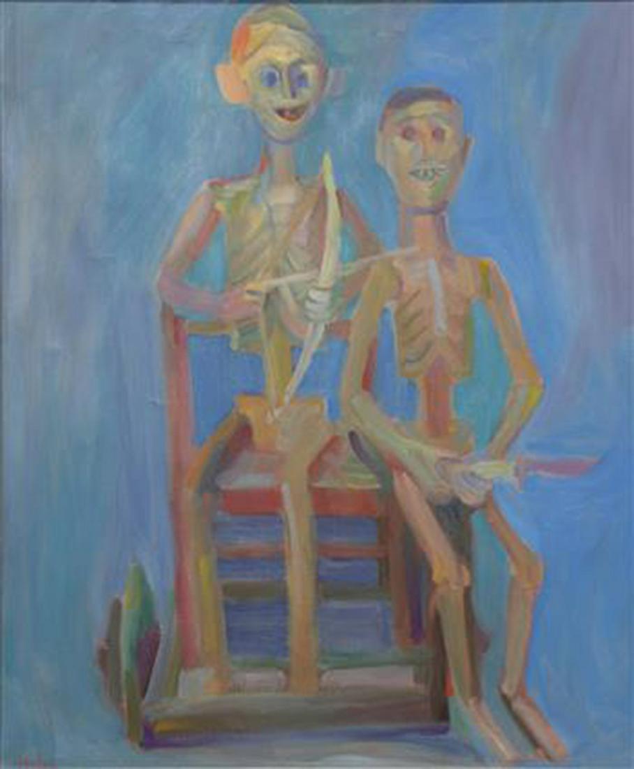 Painting, John Charles Haley (1 of 4)