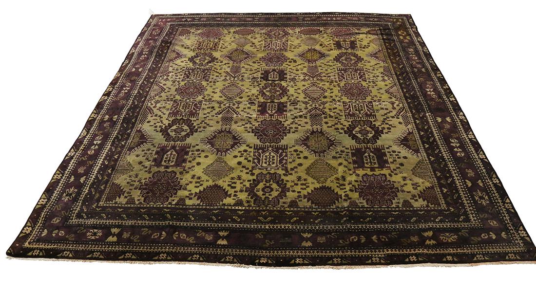 Agra Turkoman hand made carpet, 10'11" x 12'5" (1 of 3)
