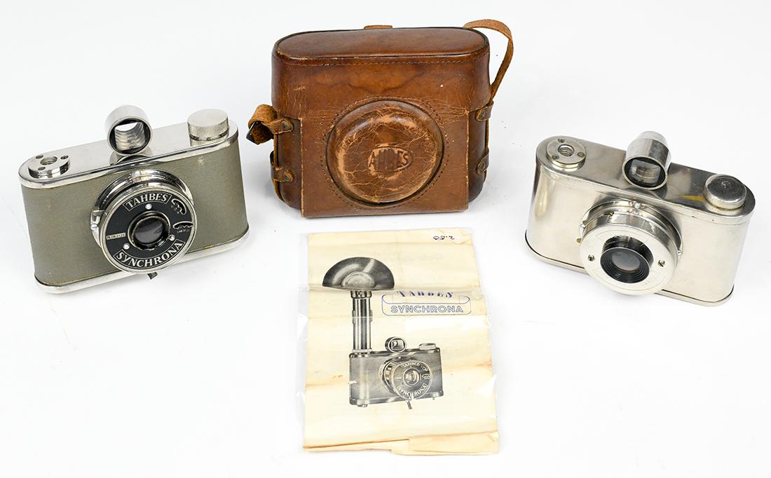 (lot of 2) Tahbes cameras (1 of 2)