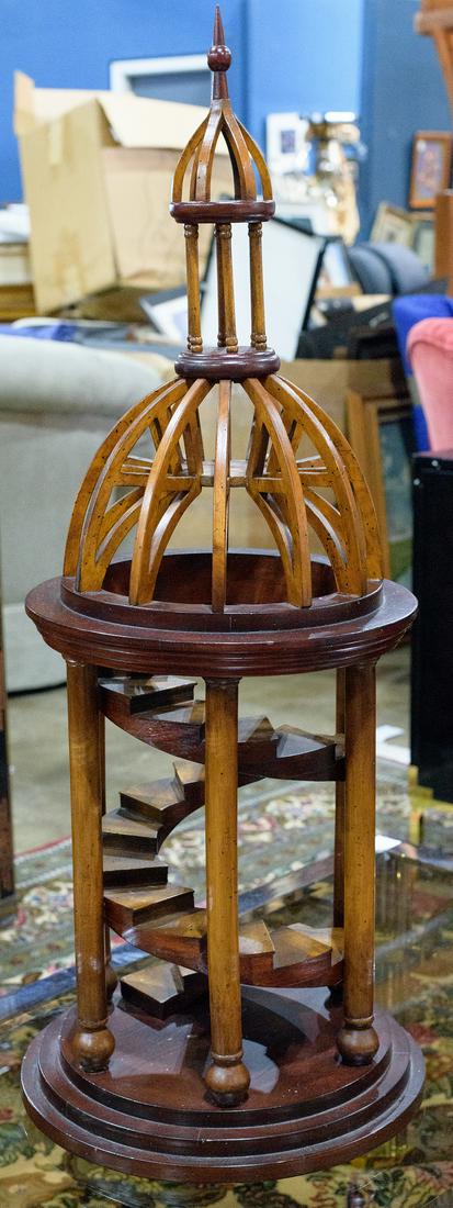 Architecture model, 20th Century, having a domed turret (1 of 1)