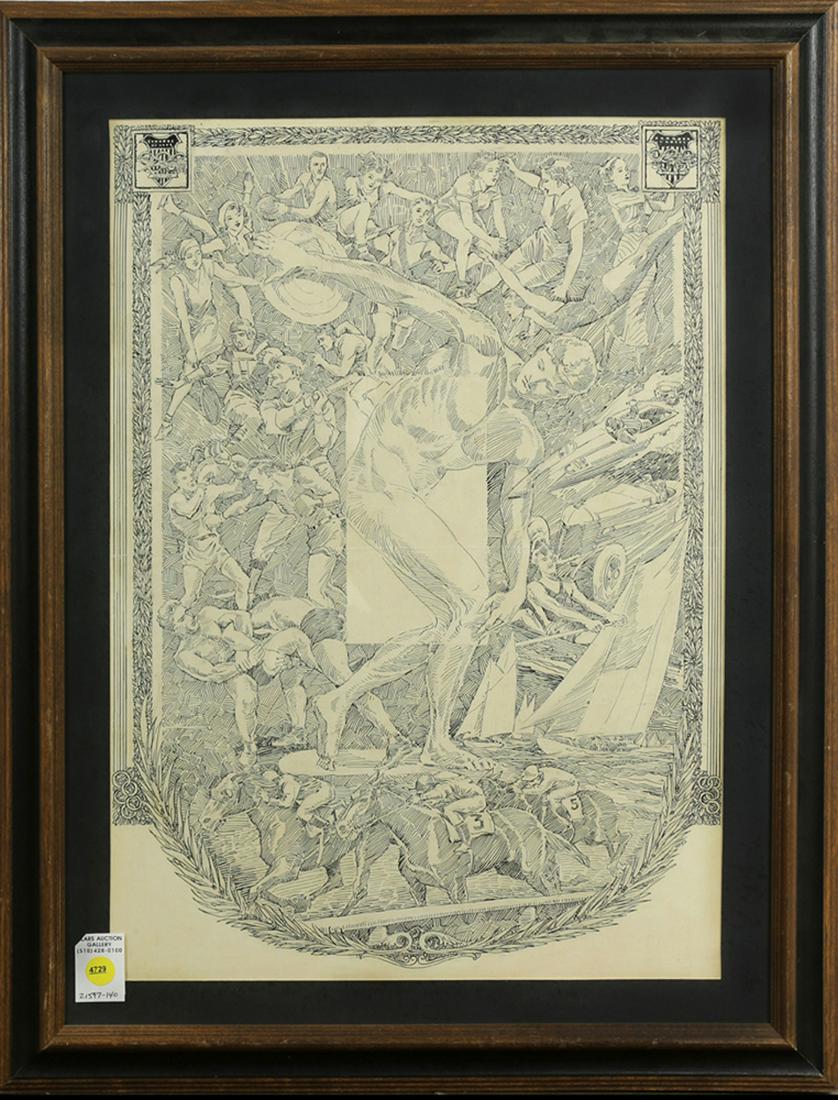 Work on paper, Ray Shuman (1 of 1)