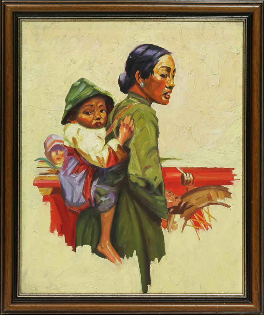 Painting, American Illustration School (1 of 1)