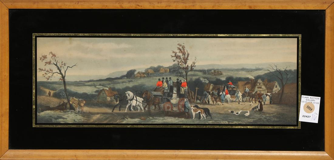 Prints, Hunting Scenes and Traveling Townsfolk (1 of 4)