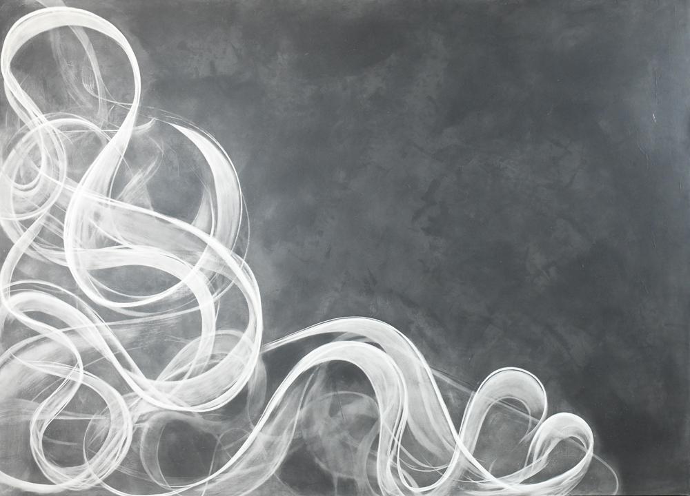 Mixed Media, Mark Sheinkman: Mark Sheinkman (American, b. 1963), "Dominick," 2012, oil, alkyd and graphite on linen laid to board, unsigned, gallery label (Von Lintel Gallery, New York, NY) affixed verso, overall (unframed): 55.2