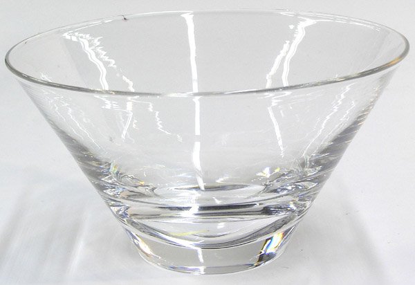 Steuben glass lidded bowl - 3
