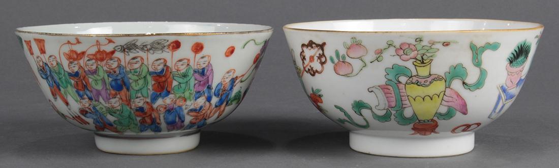Chinese Porcelain Bowls, Scholar's Items/Dragon Dance (1 of 7)