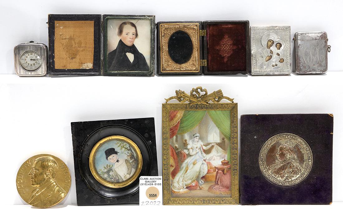 Collection of portrait miniatures (1 of 1)