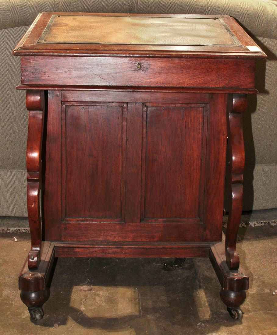 English oak davenport desk circa 1860 (1 of 5)