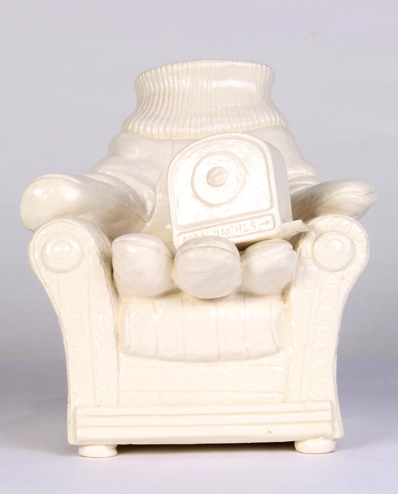 Ceramic Sculpture, Jack Earl: Jack Earl (American, b. 1934), Taking a Break, 1974, ceramic sculpture, signed at bottom, dated, noted Charles City, VA, numbered 23030, overall: 6"h x 5.5"w x 5"d