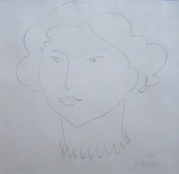 Lithograph, after Matisse, Figure - 2