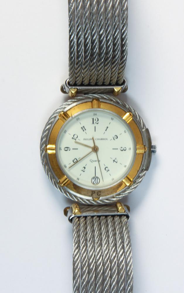 Philippe Charriol two tone cable wristwatch (1 of 2)
