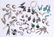 Collection of multi-stone, sterling silver, silver,