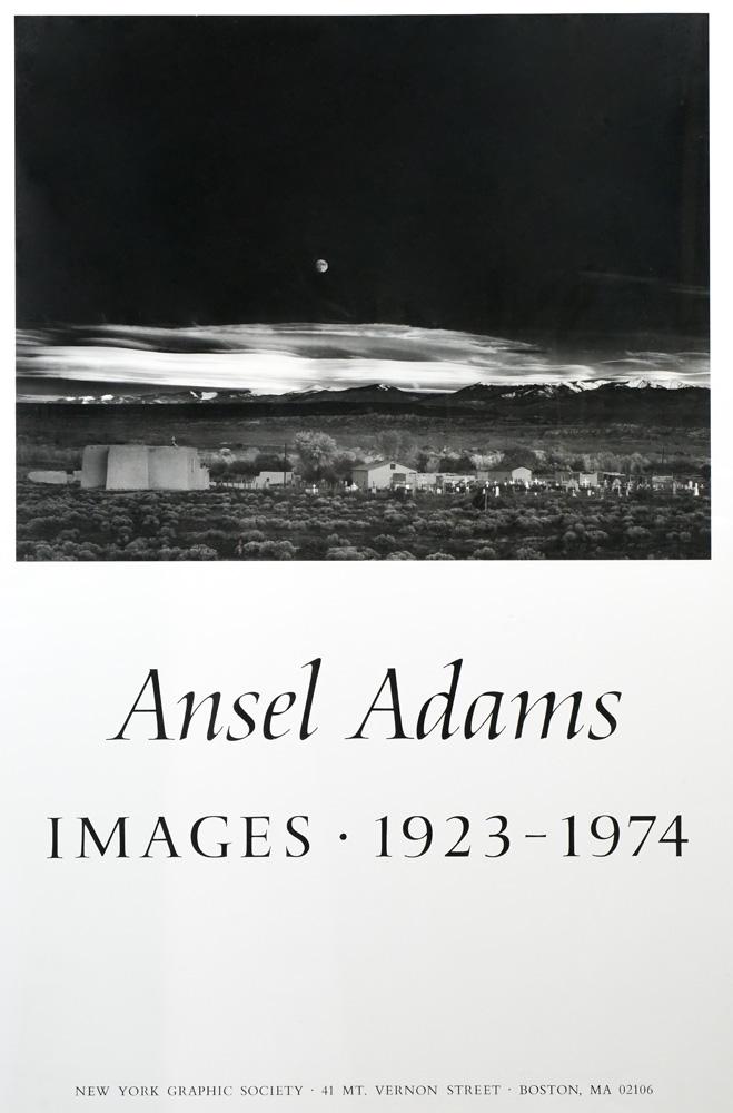 Ansel Adams exhibition poster (1 of 1)