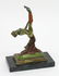4020: Art Nouveau bronze clad nude female - 2