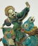 4065: Chinese Glazed Figural Roof Tiles - 7
