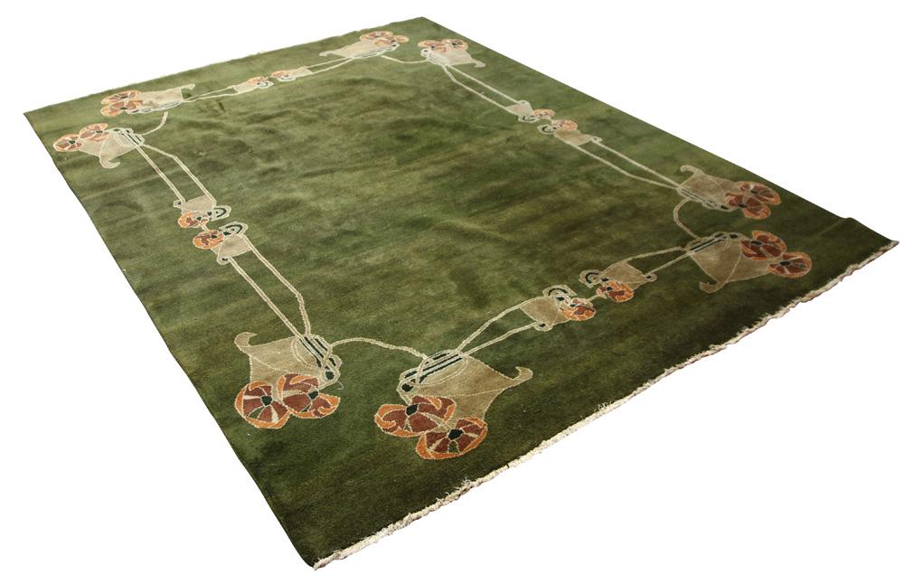 An Arts and Crafts William Morris style carpet: An Arts and Crafts William Morris style carpet, 8'11" x 11'8"