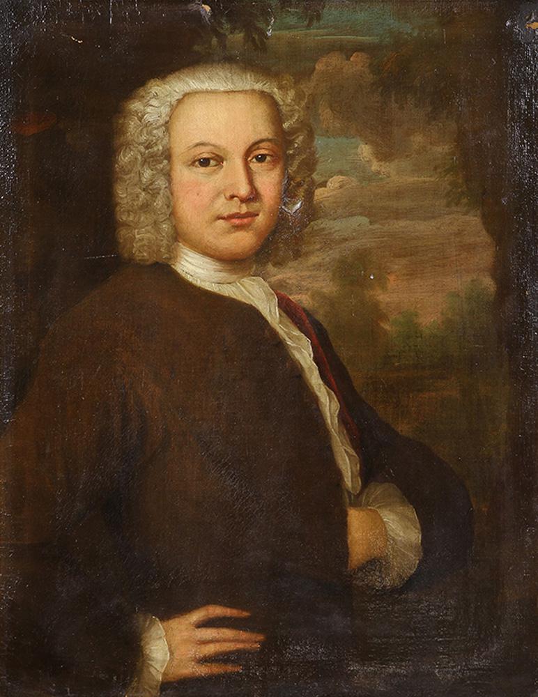 Painting, Joseph Wright (of Derby): Joseph Wright (of Derby), (British, 1734-1797), "Ralph (Grandfather of Lady Chetwynd and Only Son of Ralph Moreton Esq.)," 1787, oil on canvas, signed, titled, dated and inscribed verso, canvas: 35.5"