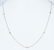 Diamond, 14k rose gold necklace - 2