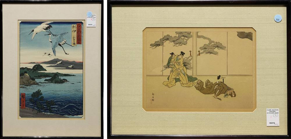 Japanese Woodblock Prints, Hiroshige (1 of 5)