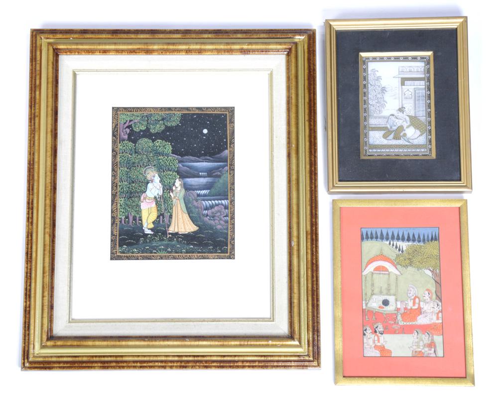 Indian Miniature Paintings (1 of 4)
