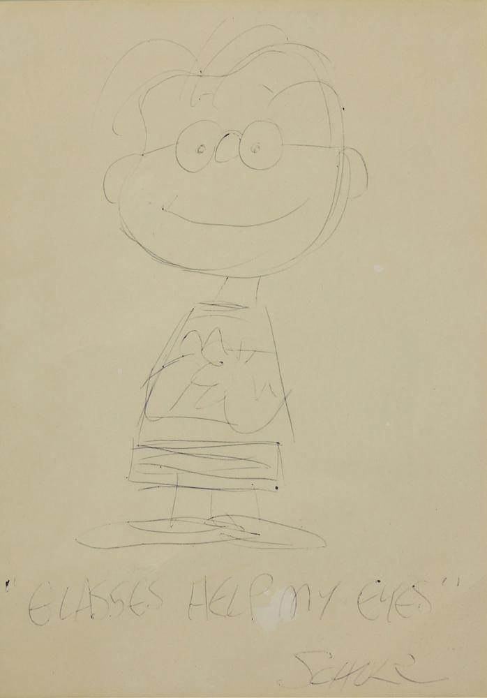 Work on paper, Charles M. Schulz (1 of 4)