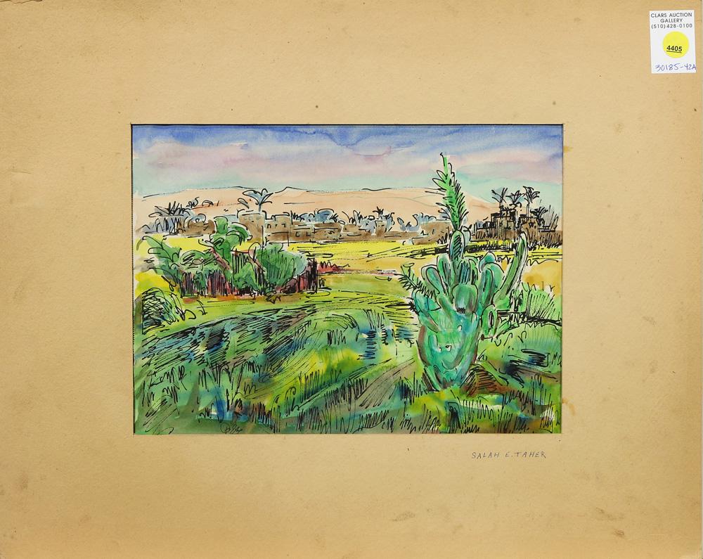 Watercolor, Salah E. Taher (1 of 1)