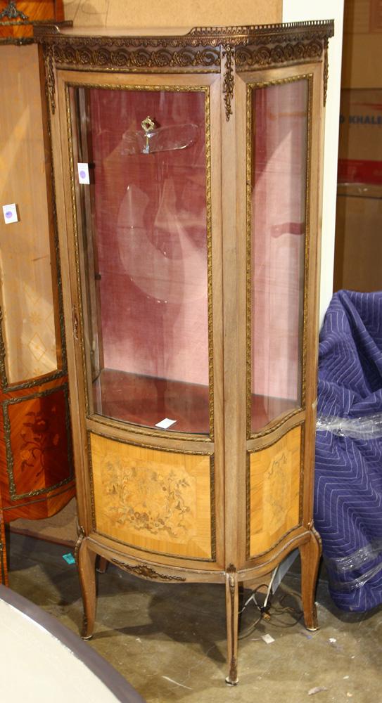 A French bronze mounted vitrine circa 1920 (1 of 2)