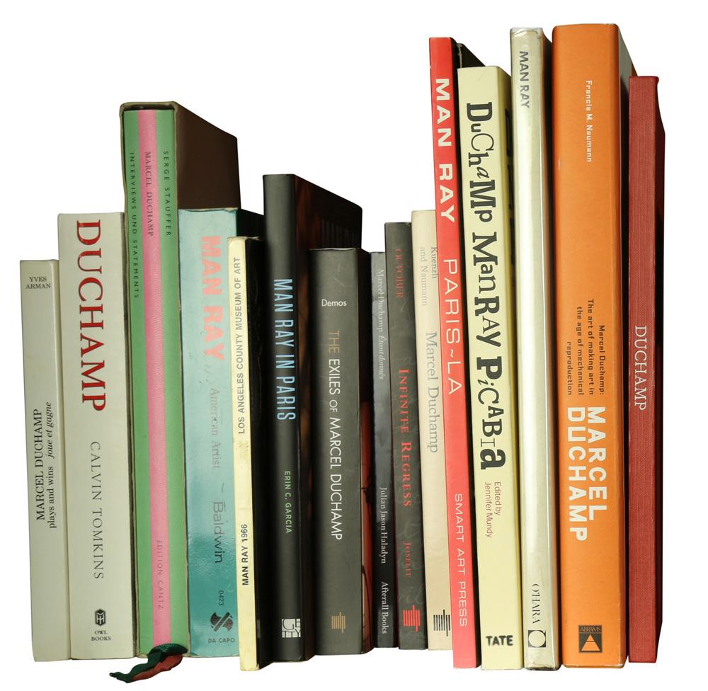 Art Books: Marcel Duchamp and Man Ray: Art Books: Marcel Duchamp and Man Ray, a collection of approximately 18 volumes (contact Clars for a complete list).