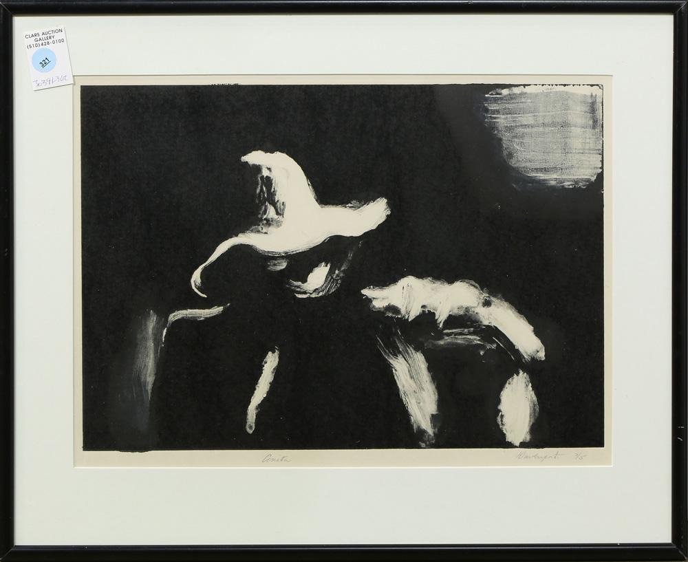 Print, Jill Davenport: Jill Davenport (American, 20th century), "Anita," lithograph, pencil signed lower right, titled lower center, edition 2/5, overall (with frame): 17"h x 21"w