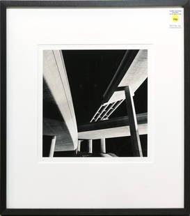 Photograph, Rolfe Horn: Rolfe Horn (American, b. 1971), "Study 12, Freeway," 1999, gelatin silver print, pencil signed and dated lower right, edition 18/45, overall (with frame): 21"h x 19"w