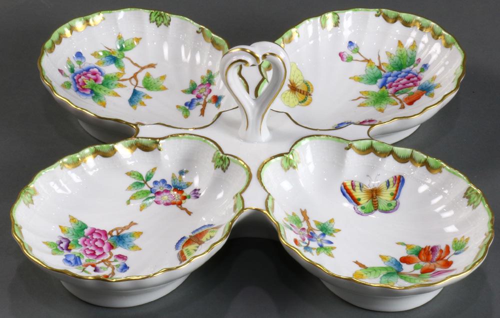 A Herend Queen Victoria relish dish (1 of 5)