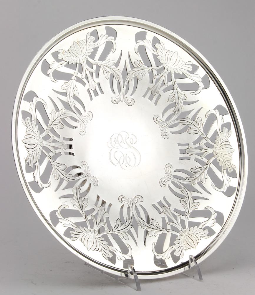 An Art Nouveau Frank Whiting Co sterling bowl (1 of 3)