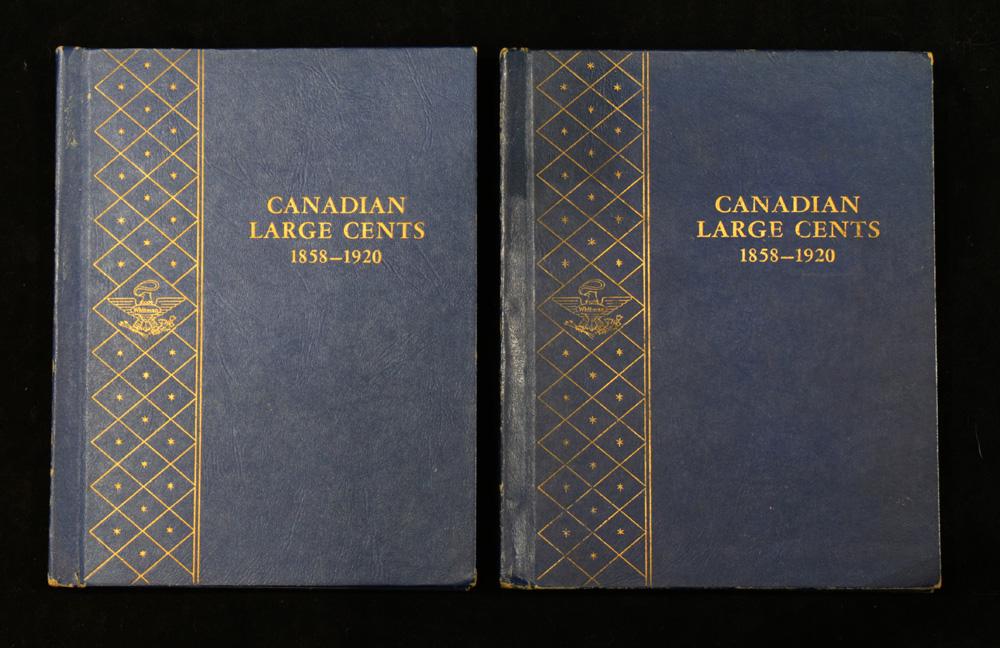 (lot of 2) Canadian large cent books (1 of 4)