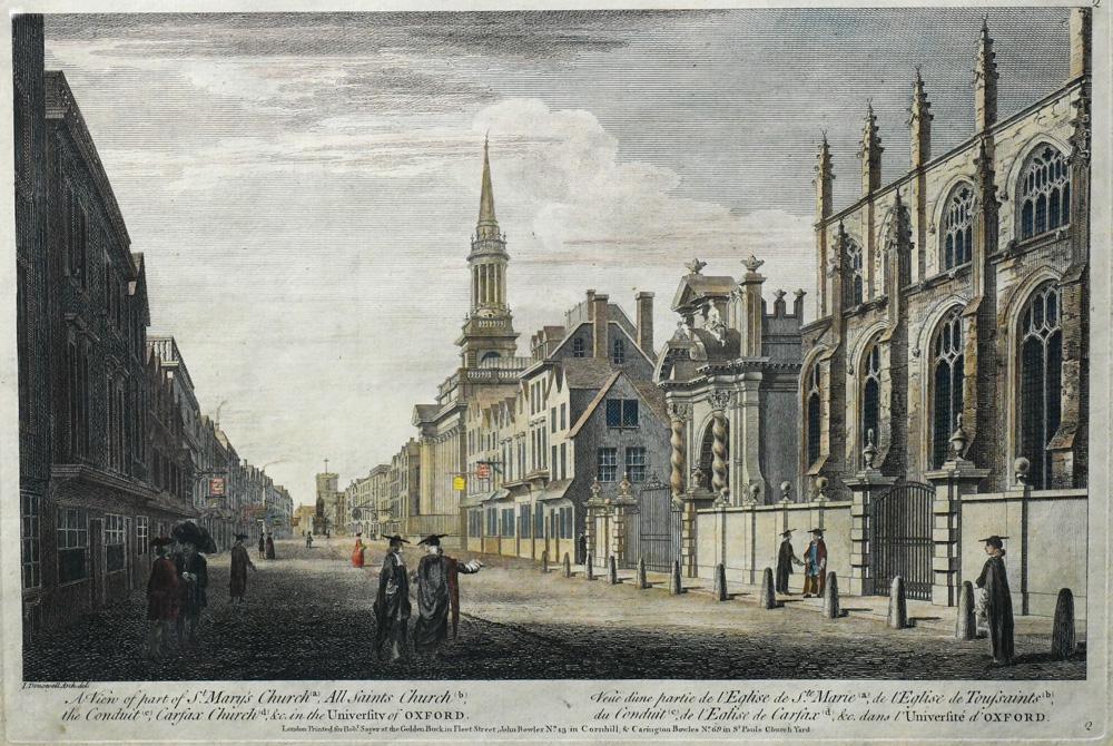 Print, A View of St. Mary's Church, University of (1 of 1)