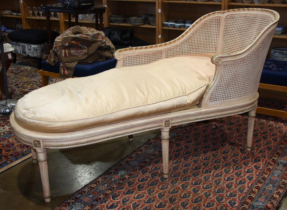 Louis XVI style chaise lounge (1 of 1)