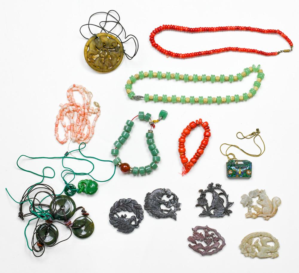 Collection of multi-stone bead, metal jewelry (1 of 2)