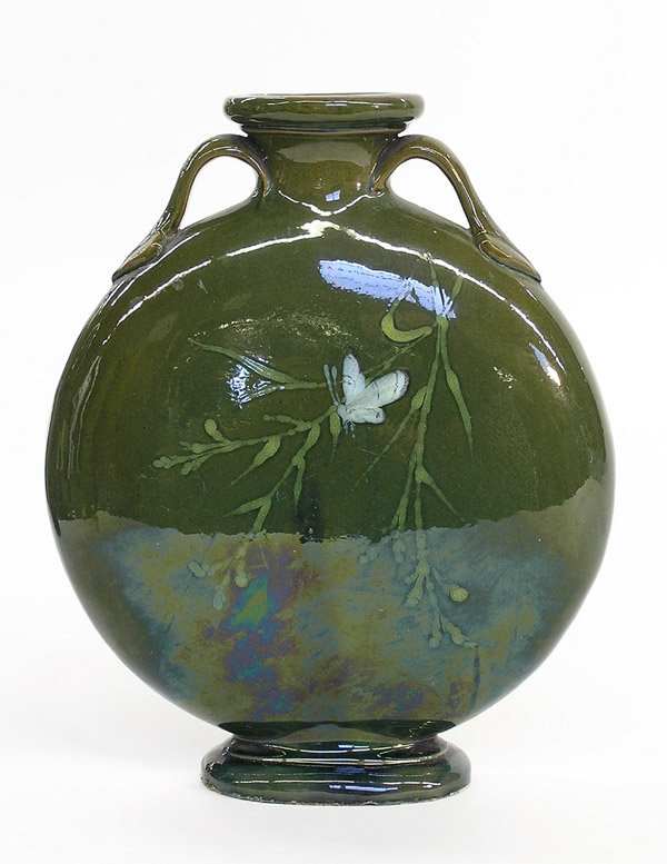 Art Pottery moon flask vase - 2