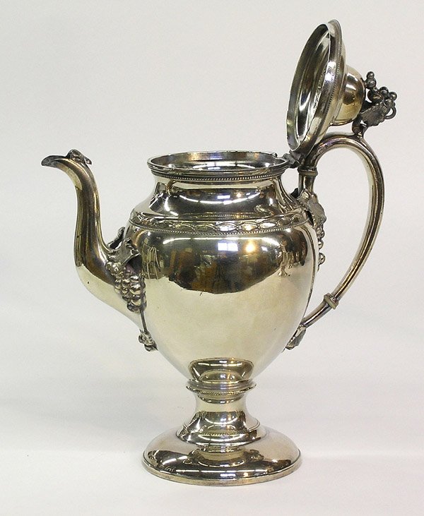 Silverplate coffee sugar Reed Barton - 3