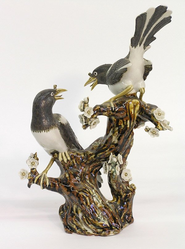 ceramic and art pottery bird figurals - 10