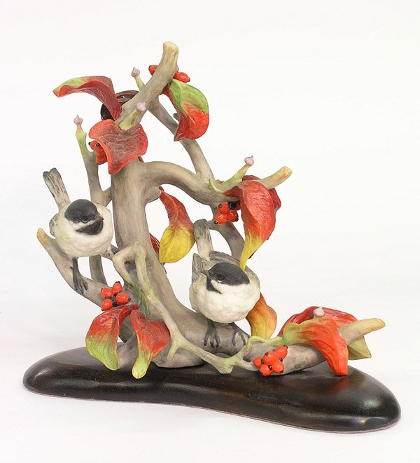 ceramic and art pottery bird figurals - 8