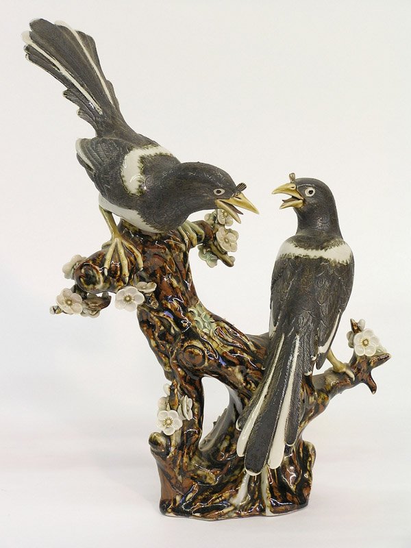ceramic and art pottery bird figurals - 9