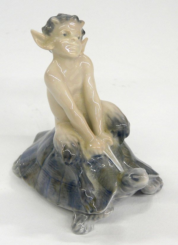 Royal Copenhagen porcelain satyr