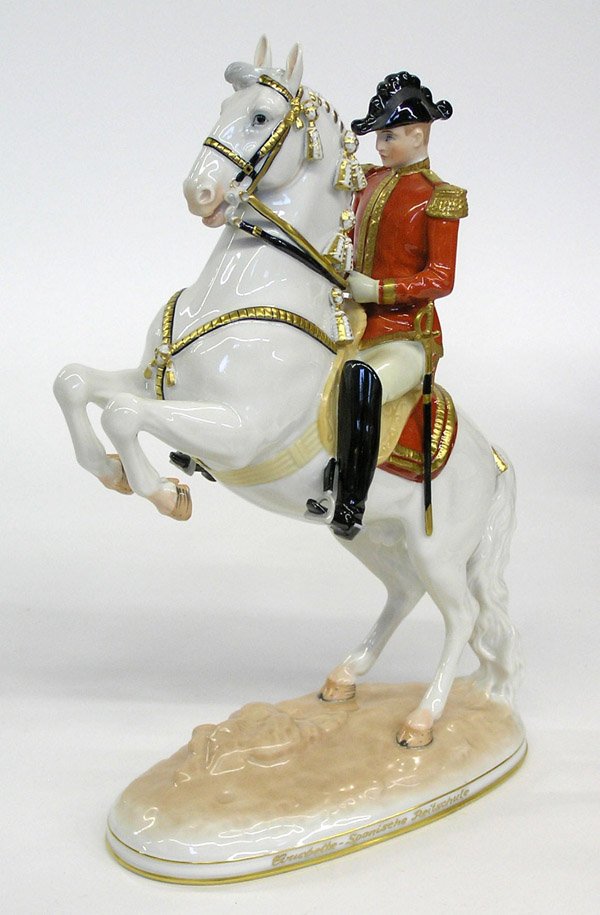 Vienna porcelain equestrian