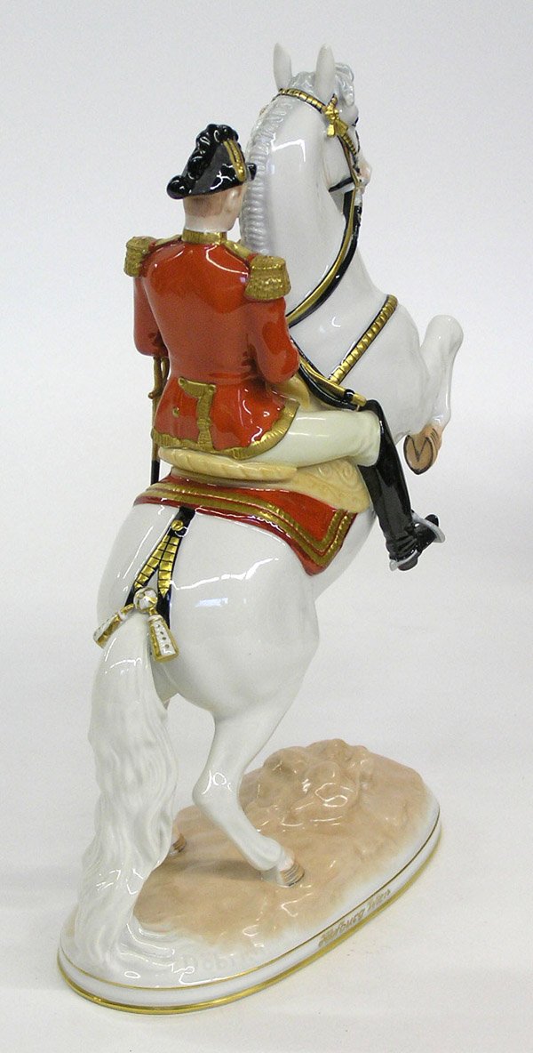 Vienna porcelain equestrian - 2