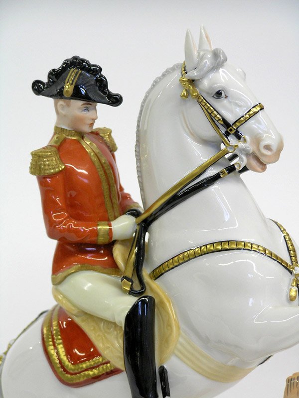 Vienna porcelain equestrian - 3