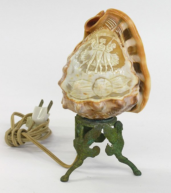 Shell form table lamps - 2