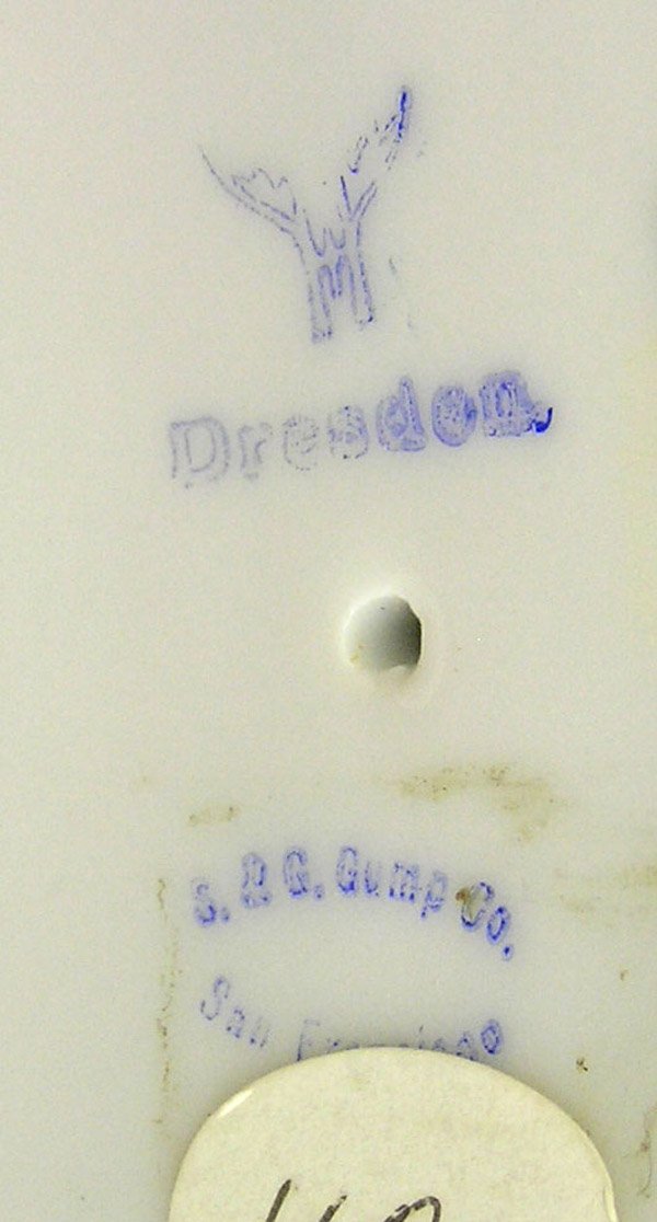 Coalport porcelain chamber sticks - 8