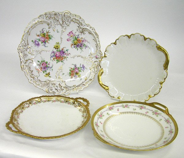 handled plates Dresden Gumps